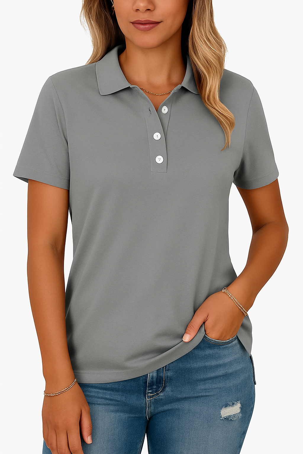 Julia™ | Atmungsaktives Polo mit elegantem Stil