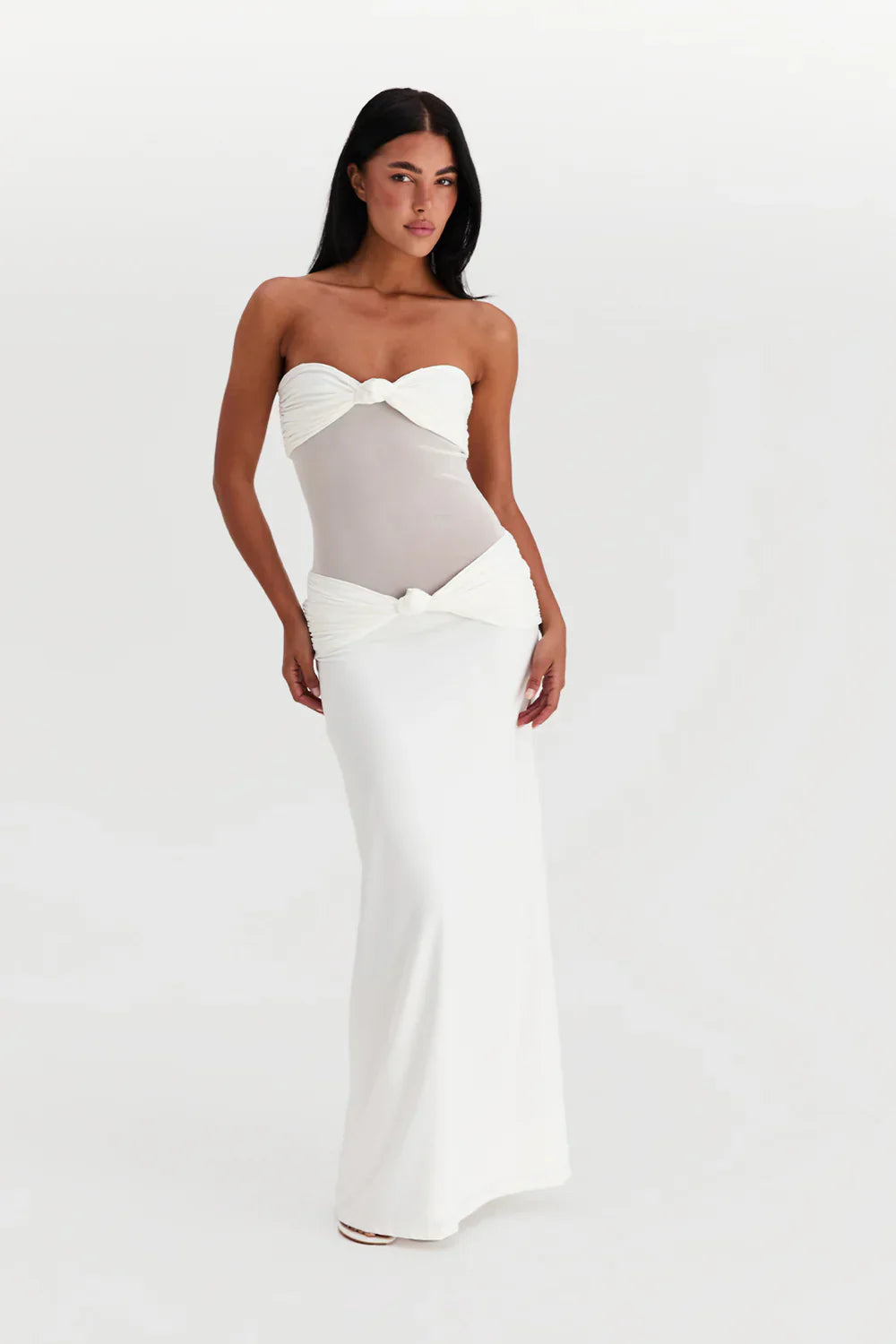 Soraya | Mesh Maxikleid