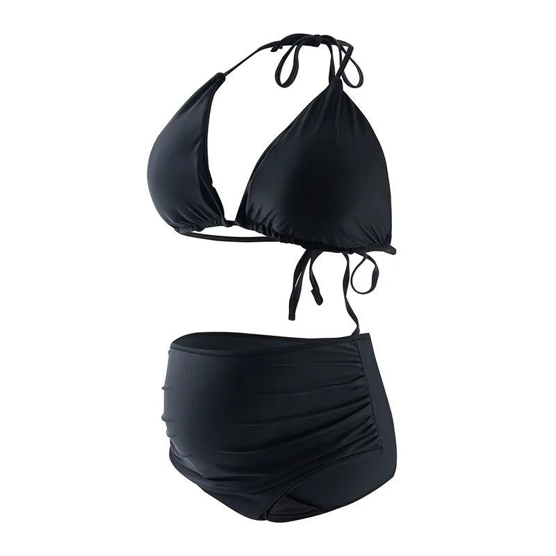Almira | Menstruationsbikini mit auslaufsicherem High-Waist Slip