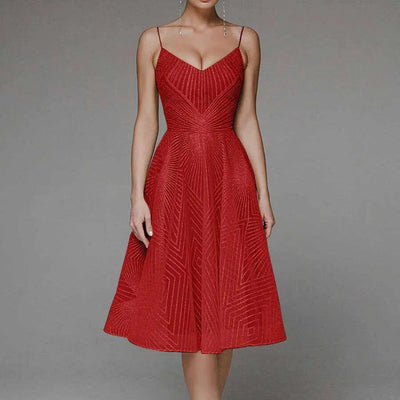 Lamia™ | Kleid mit Offenem Rücken