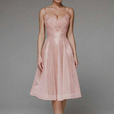 Lamia™ | Kleid mit Offenem Rücken