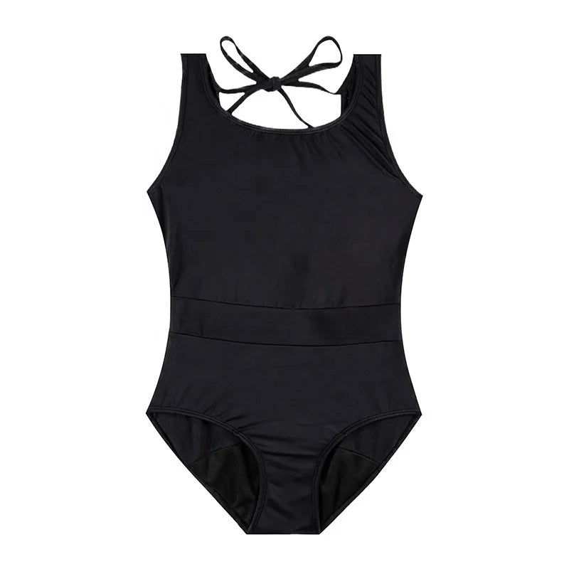 Solvèna | Leckfreies Menstruationsbadekleid mit Offenem Rücken