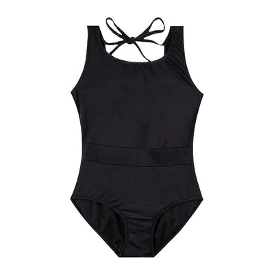 Solvèna | Leckfreies Menstruationsbadekleid mit Offenem Rücken