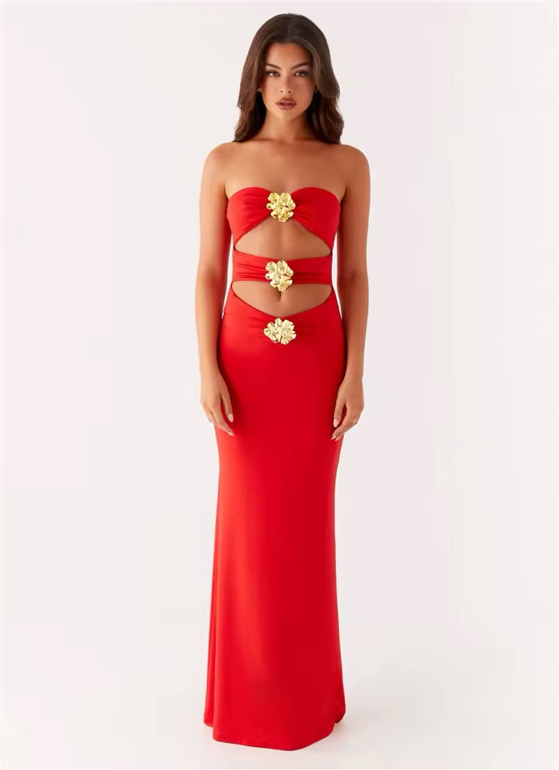 Florencia | Cut-Out Maxikleid