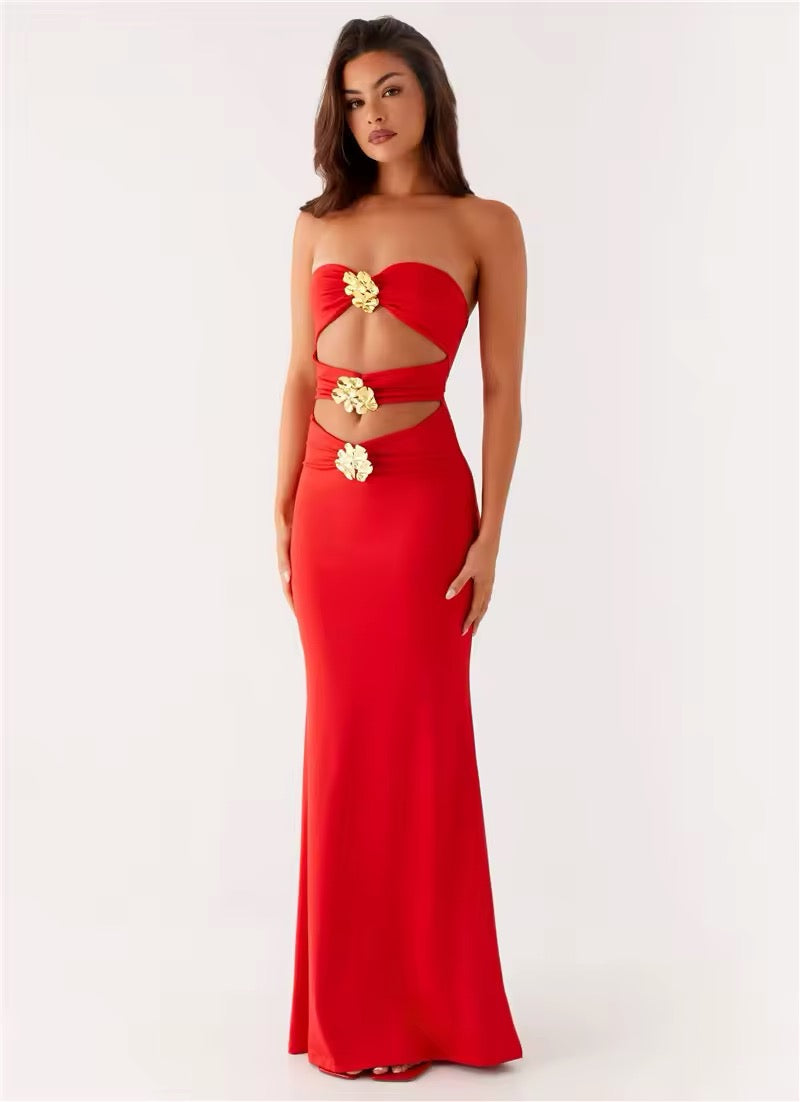 Florencia | Cut-Out Maxikleid