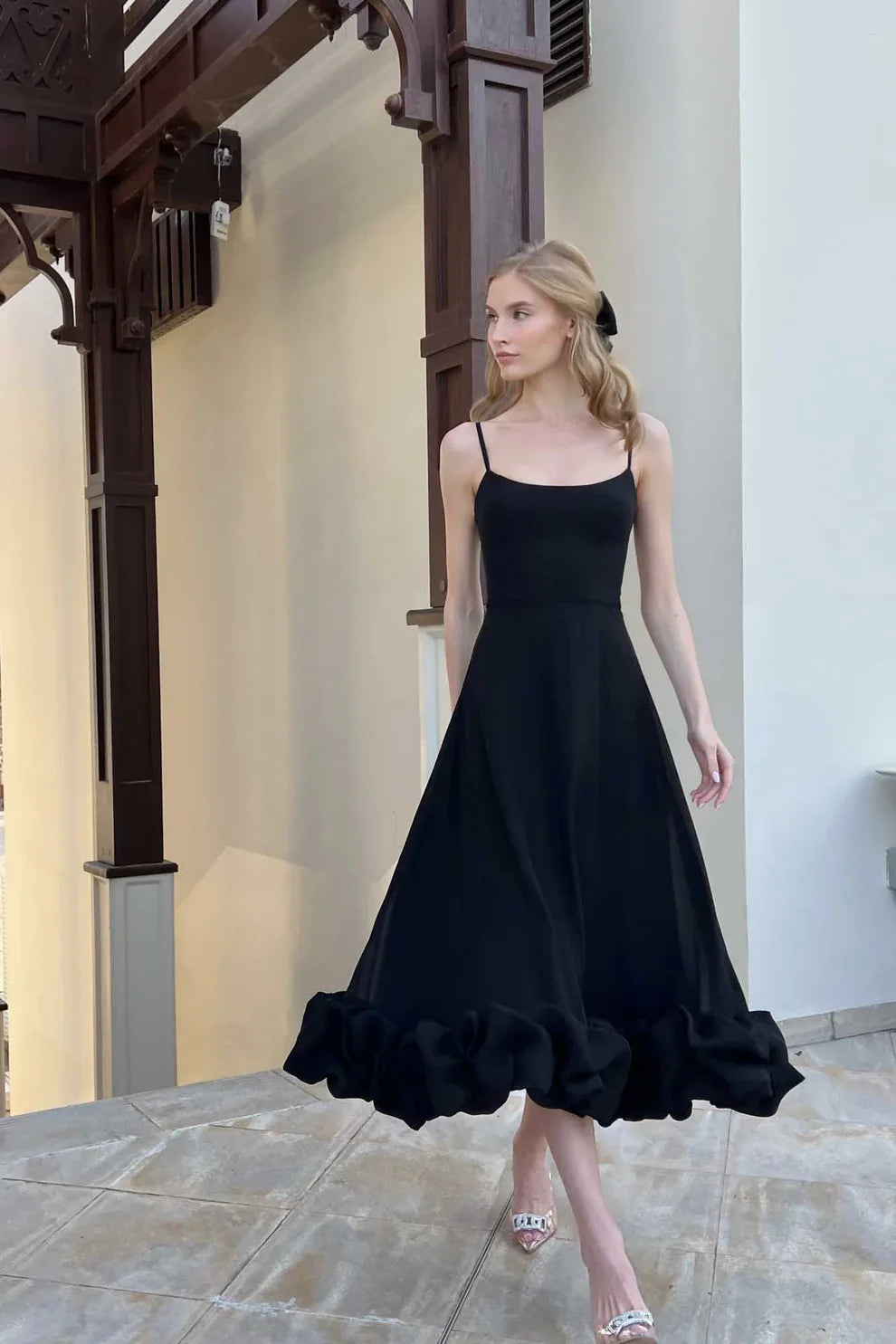 Flounce | Midi Kleid