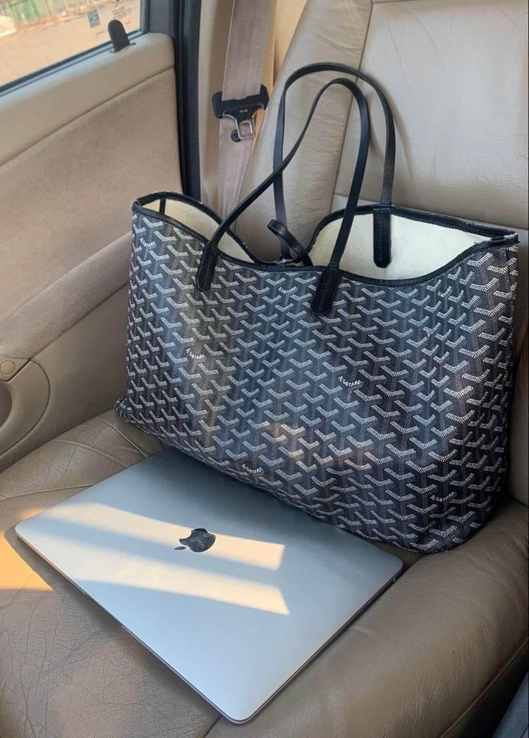 Monvee Tote Bag | Große Tragetasche mit Grafischem Design & Verstärkten Griffen