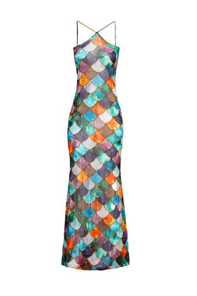 Serena Meerjungfrau | Maxi Kleid