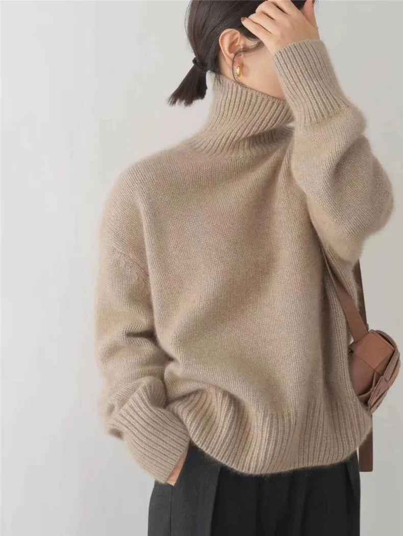 Juliette™ | Pullover mit hohem Kragen