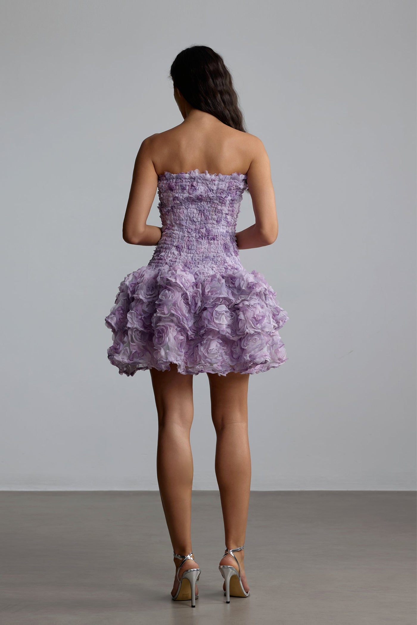 Roselune | Strapless Blumenkleid