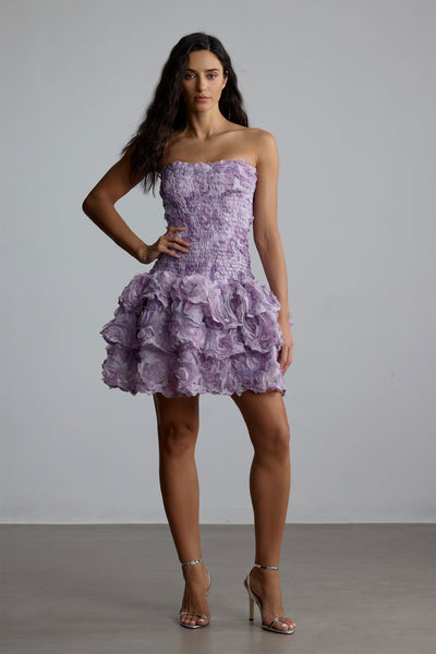 Roselune | Strapless Blumenkleid