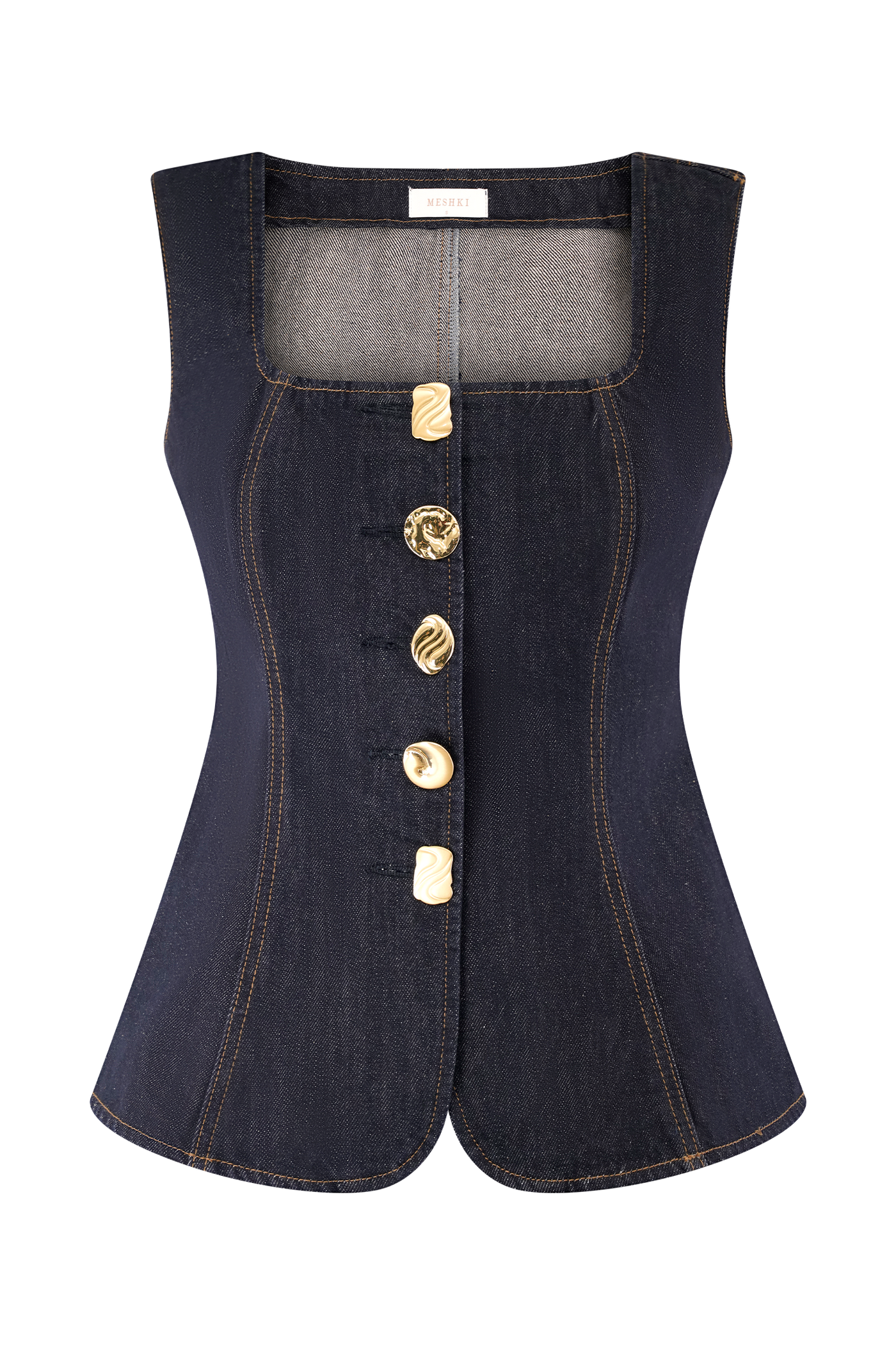 Cambria | Strukturiertes Denim-Set