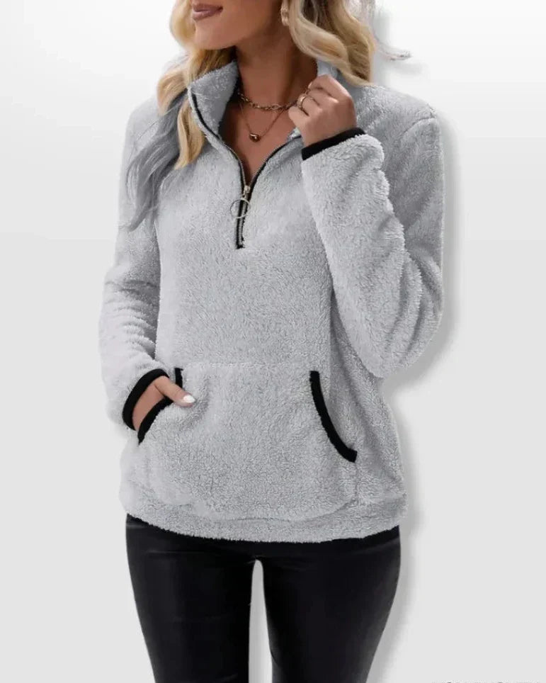 Elisa | Sherpa Douillet Pullover