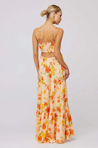 Florisia | Cut-Out Maxikleid