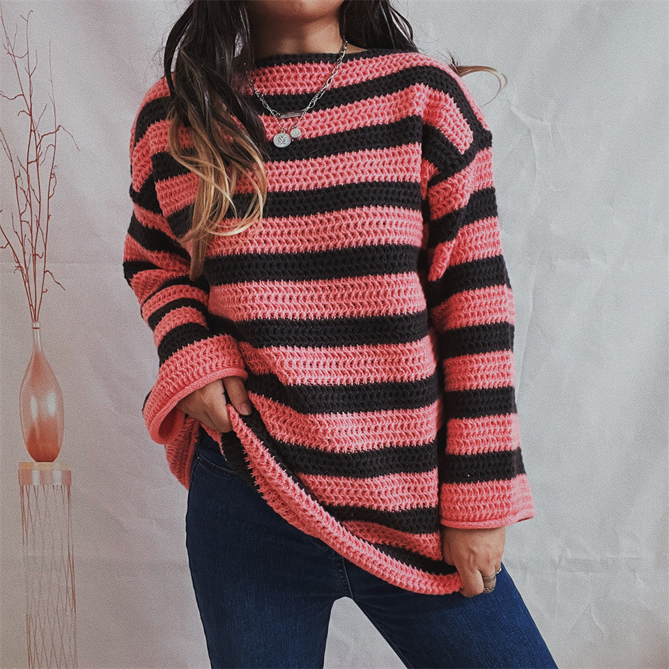 Gemütliche Streifen | Pullover