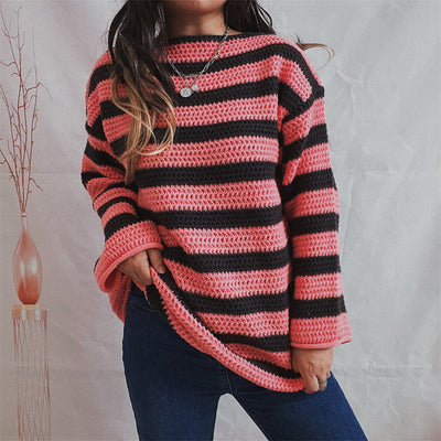 Gemütliche Streifen | Pullover