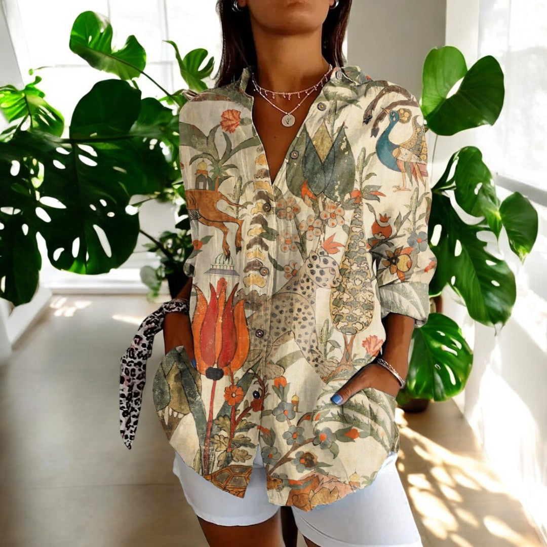 Helmine™ | Vintage Bluse
