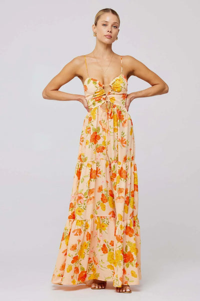 Florisia | Cut-Out Maxikleid
