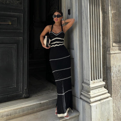 Dual Tone | Maxi Kleid
