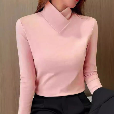 Stazia™ | Eleganter Pullover mit Stehkragen
