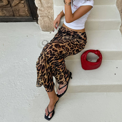 Savina | Leopard Print Maxi Rock