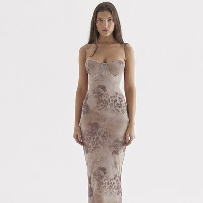 Eclipse Retro | Maxi Kleid