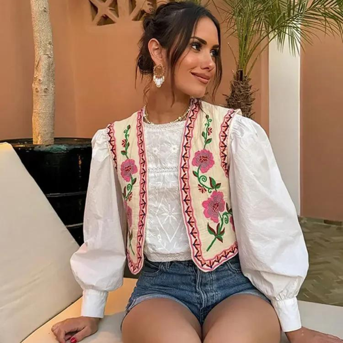Boho Blossom | Gilet