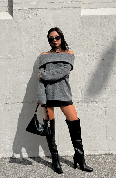 SoftEmbrace Off-Shoulder | Pullover ( NU 1 +1 GRATIS)