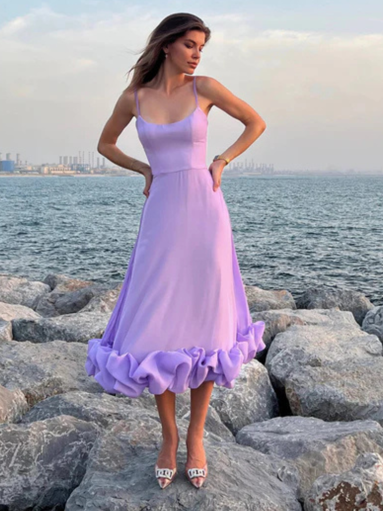 Vivienne™ | Kleid mit Volants