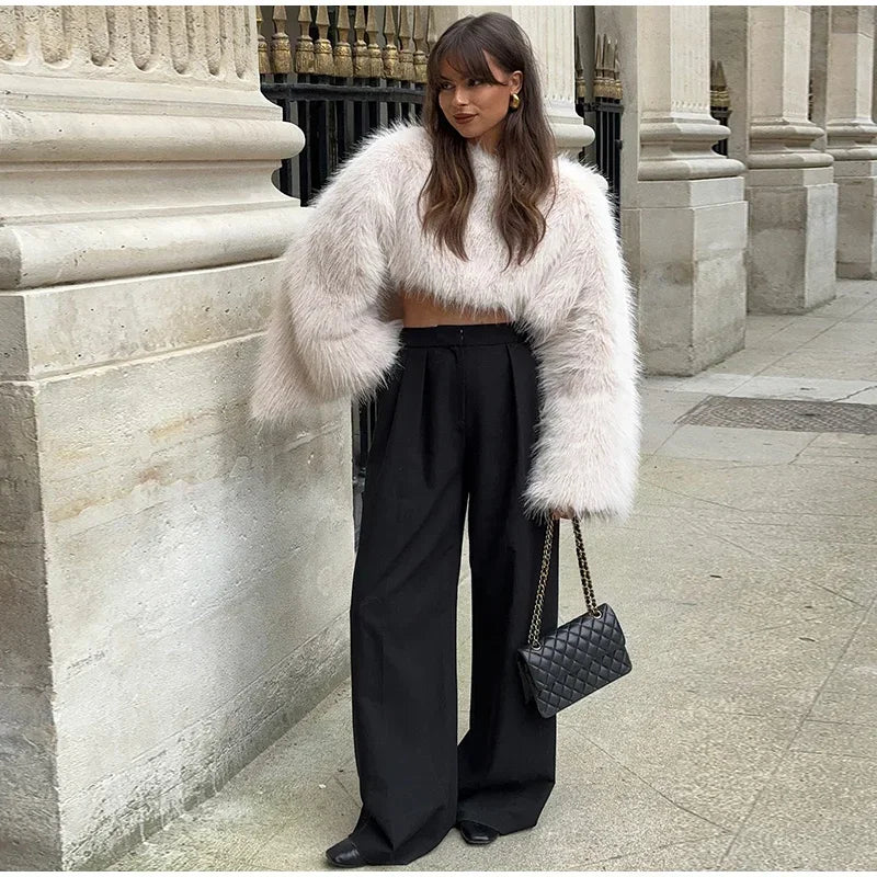 Blizzard Luxe | Cropped Sweater