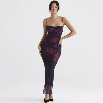 Eclipse Retro | Maxi Kleid