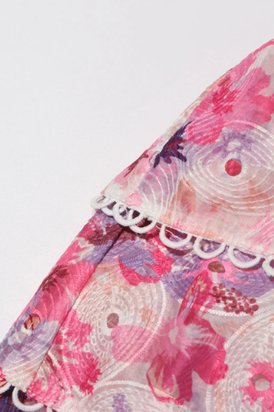 Isalina | Rüschchen Mini Kleid