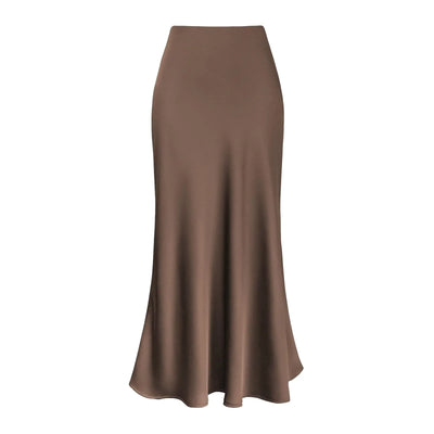Eloise | Satin Midi-Rock
