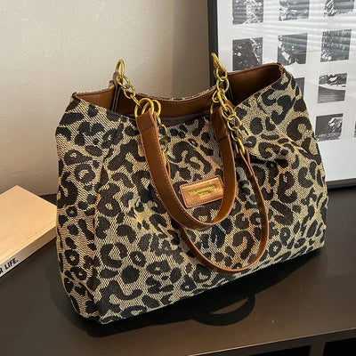 Leopard Luxe | Schultertasche