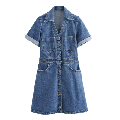 Daria | Denim Kleid