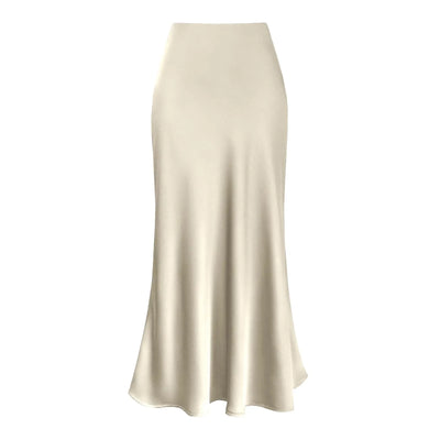 Eloise | Satin Midi-Rock