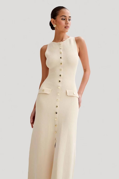 Mayfair Grace | Ärmelloses Midi-Kleid