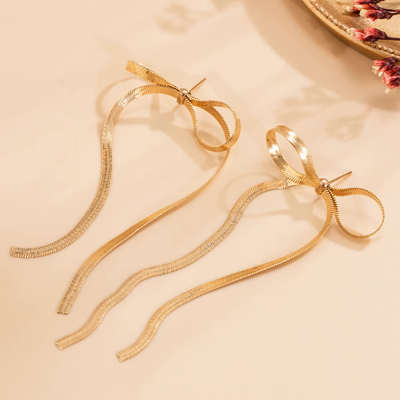 Luxe Bow | Schleifenohrringe