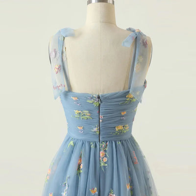 Faylinn | Besticktes Mesh-Kleid
