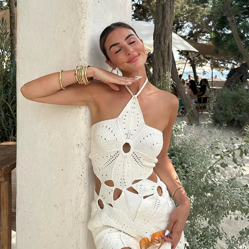 Floréa – Sommerliches Cut-Out Mini Kleid