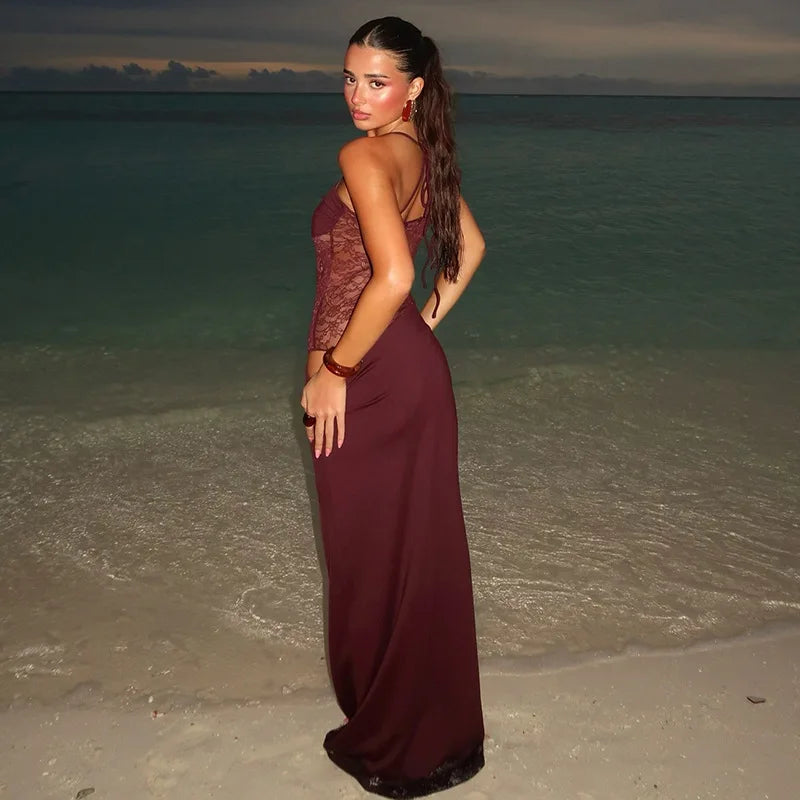 Isabeau Spitze | Maxi Kleid