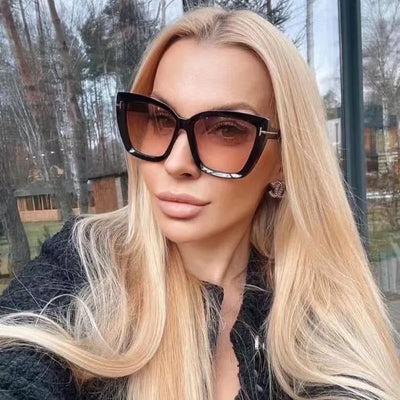 Vivere | Oversized Cat-Eye Sonnenbrille