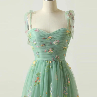 Faylinn | Besticktes Mesh-Kleid
