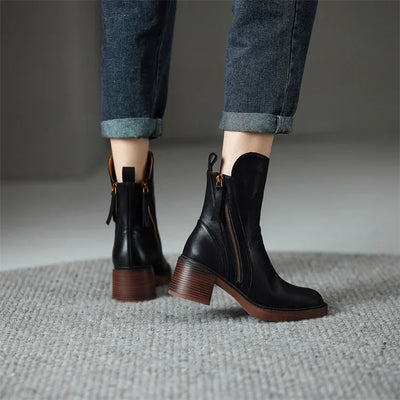 Dionne™ | Lederstiefeletten