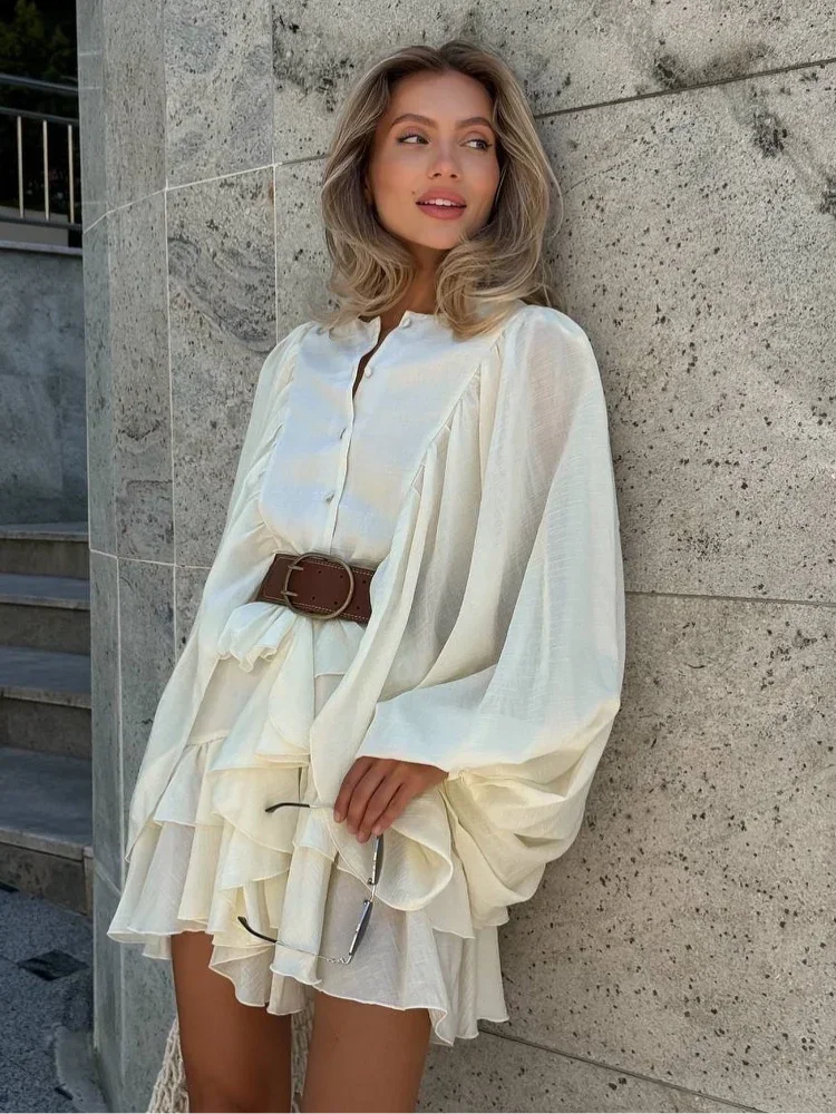 Elowyn | Boho Rüschenkleid