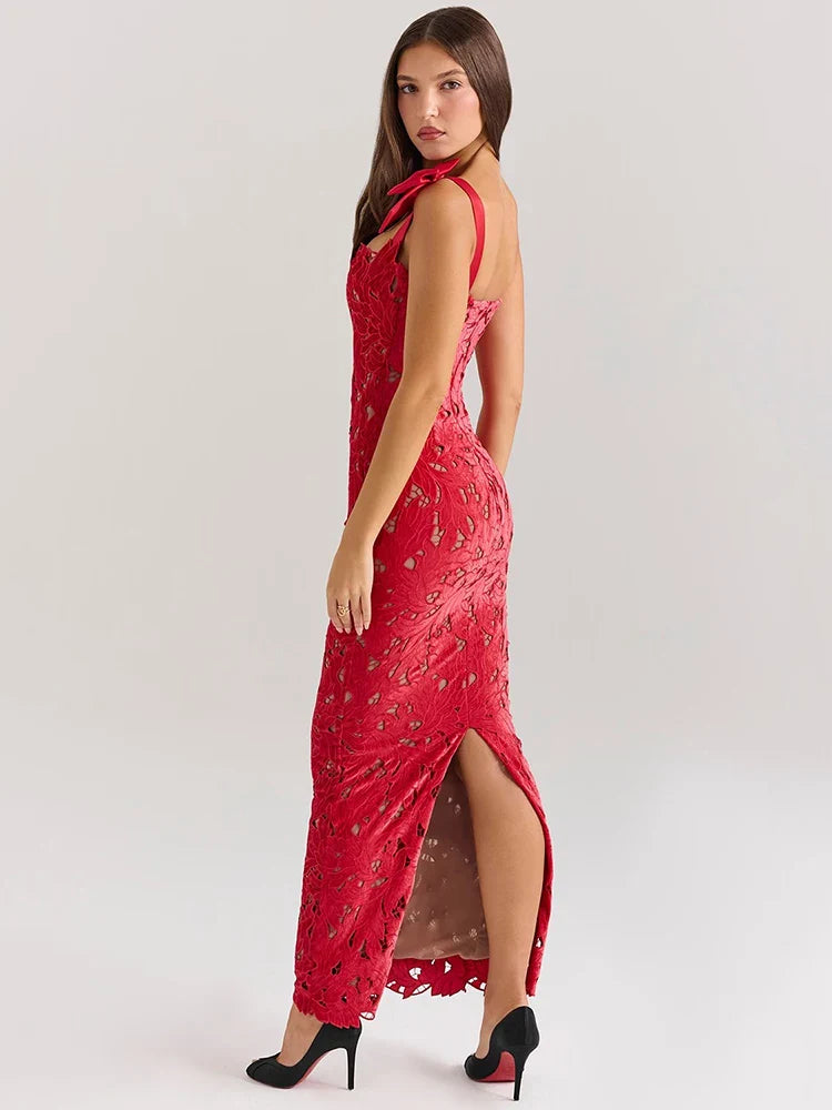 Mitternachtsrose | Maxikleid