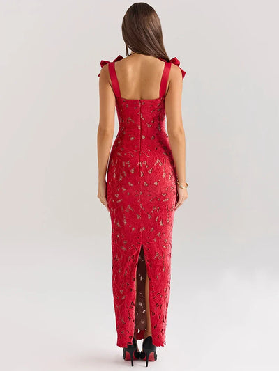 Mitternachtsrose | Maxikleid