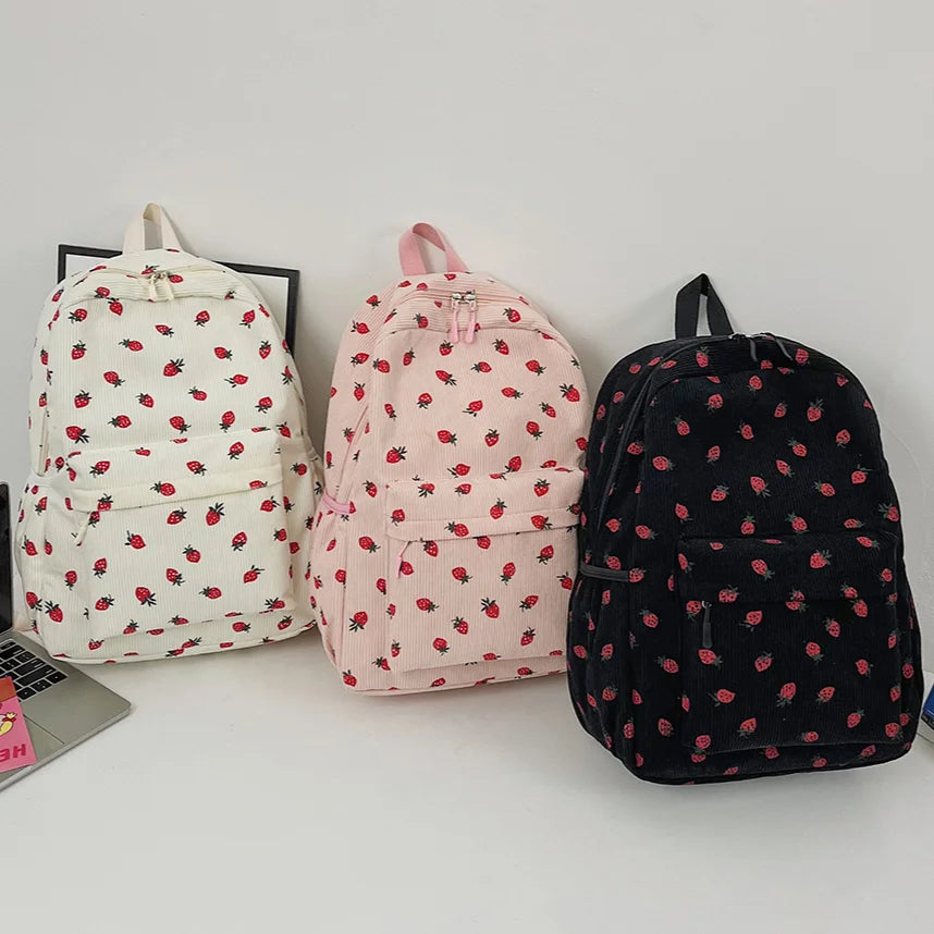 Urban Cord Erdbeer Pack | Rucksack
