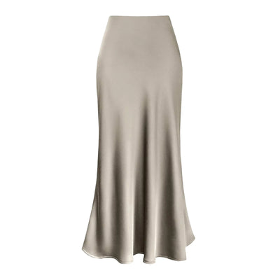 Eloise | Satin Midi-Rock