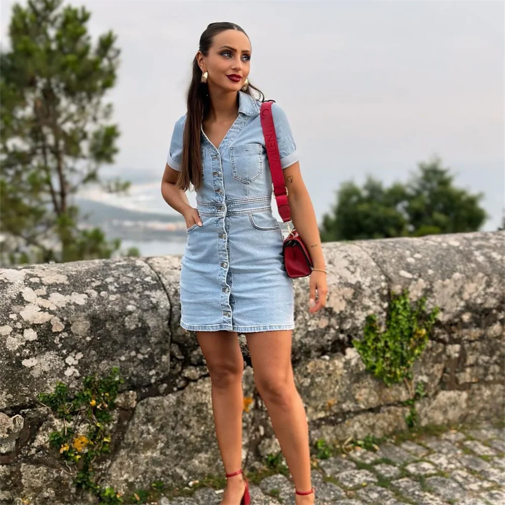 Daria | Denim Kleid